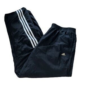 Adidas black Climalite lightweight track pants size L